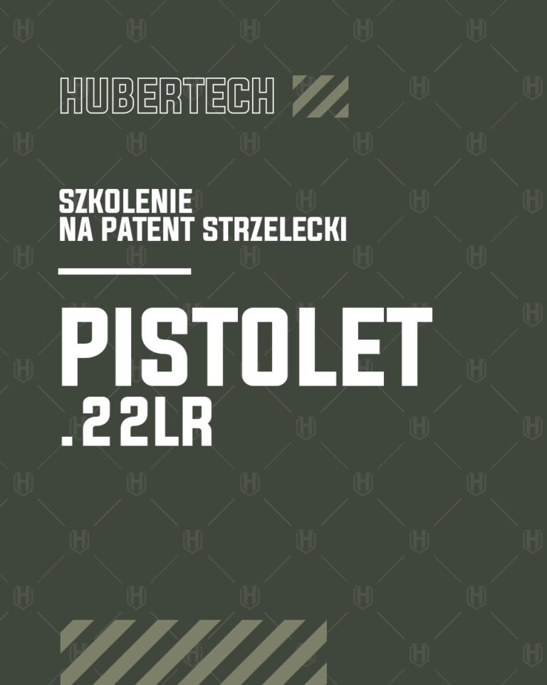 Pistolet .22LR - Szkolenie na patent strzelecki